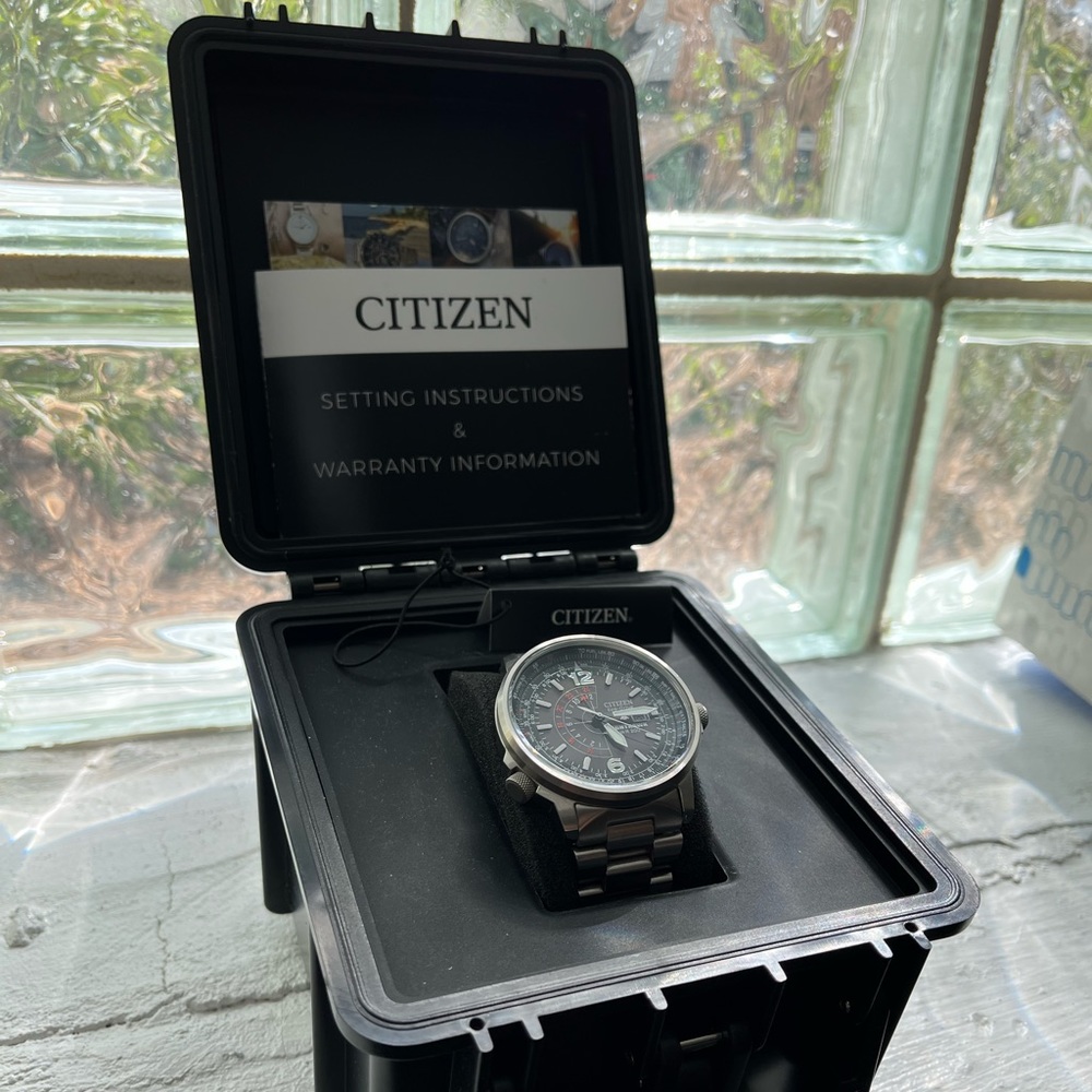 Citizen Eco Drive Nighthawk Watch